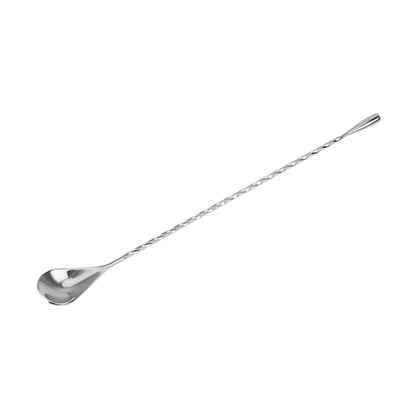 SpiralSwirl: 30/40cm Stainless Steel Cocktail Spoon - Perfect for Mixing, Stirring, and Serving Your Favorite Beverages with Style and Elegance!