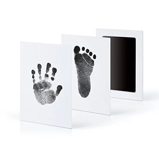 "Capture Precious Moments with Safe and Non-Toxic Baby Handprint and Footprint Ink Pad Kits "